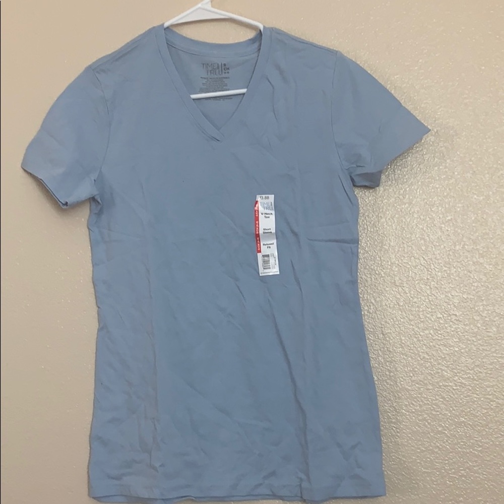 Blue t-shirt!